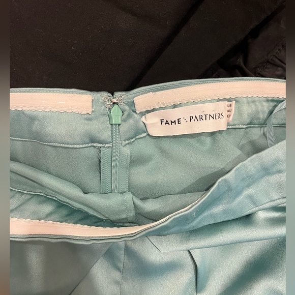 Fame and Partners STUNNING women’s sz 6 strapless jumpsuit, seafoam green/blue - Picture 9 of 10